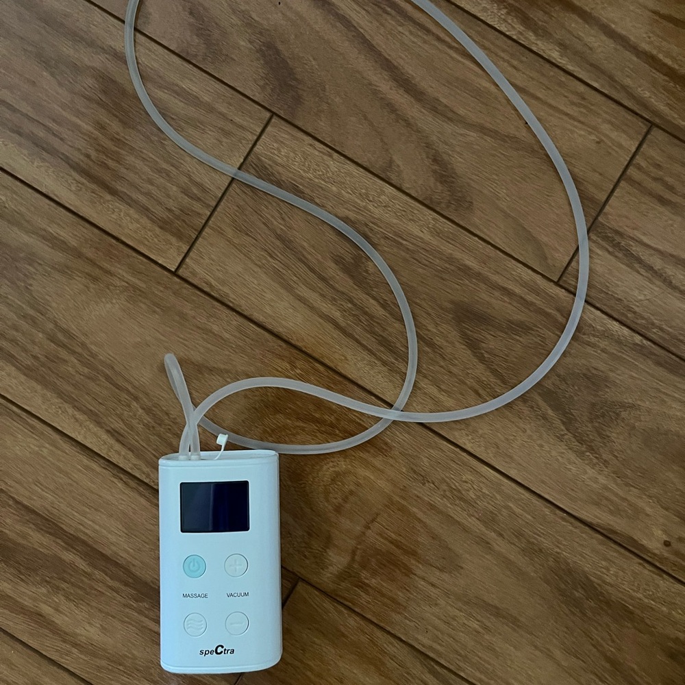 Spectra 9 Plus Portable Double Electric Breast Pump - White